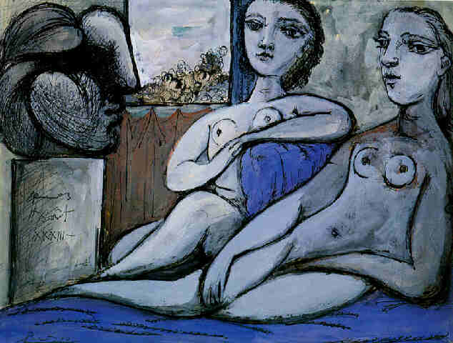 Picasso Nudes and bust 1933